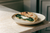 Pidone messinese con spinaci e formaggio vegetale, tagliato