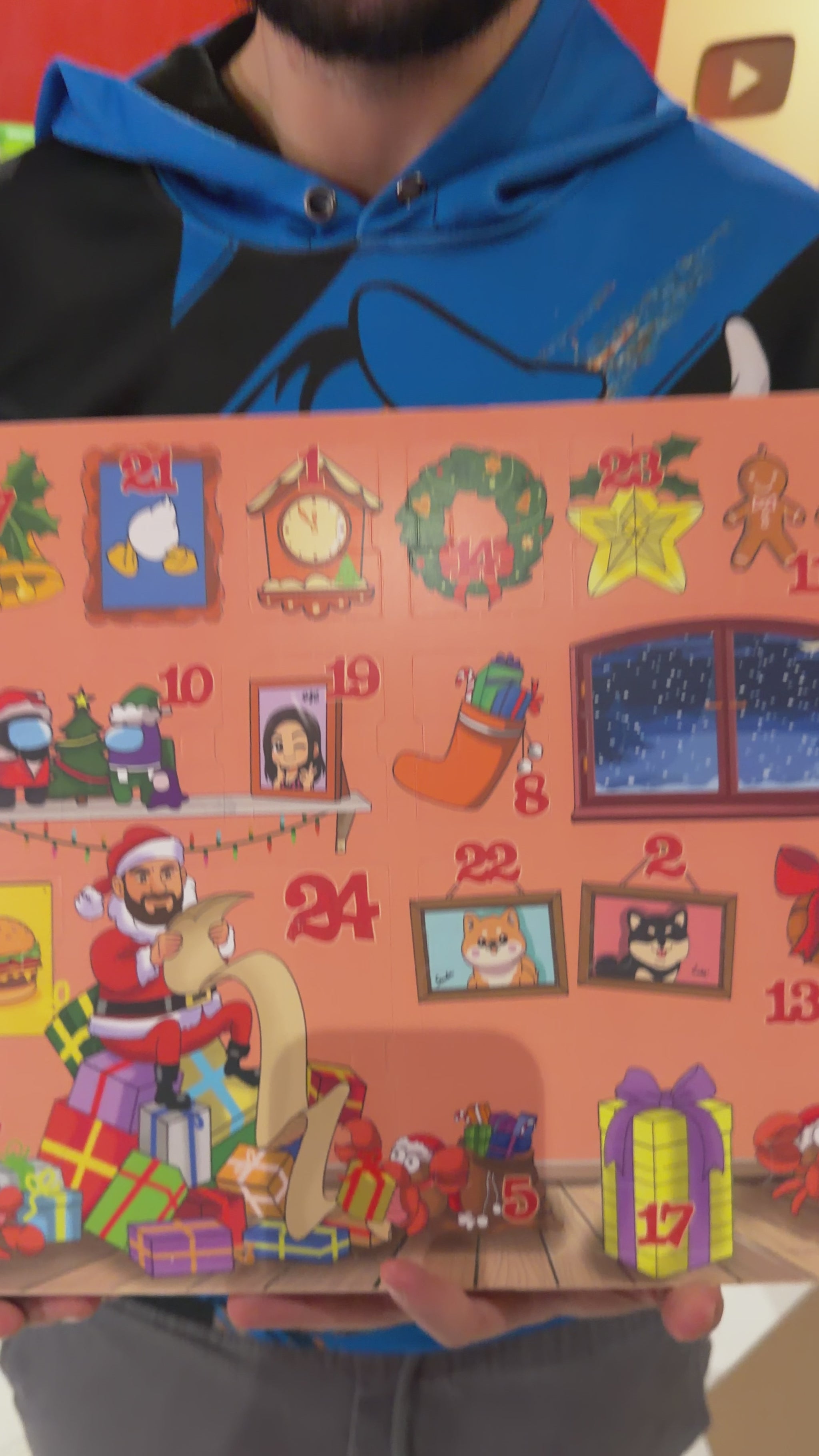 Video calendario dell'avvento ciccio gamer